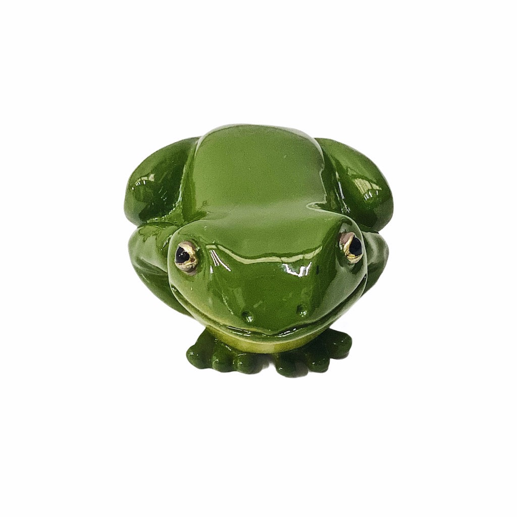 Bring some life to your garden or flower pots with these cute realistic Green Tree Frogs. They will look great placed around your home, garden or in flower pots. Large 8cm Small 5.5cm. Perfect for indoor and outdoor use. Made from Poly Resin. Gloss finish. Shop online. AfterPay available. Australia wide Shipping | Bliss Gifts &amp; Homewares - Unit 8, 259 Princes Hwy Ulladulla - 0427795959, 44541523 