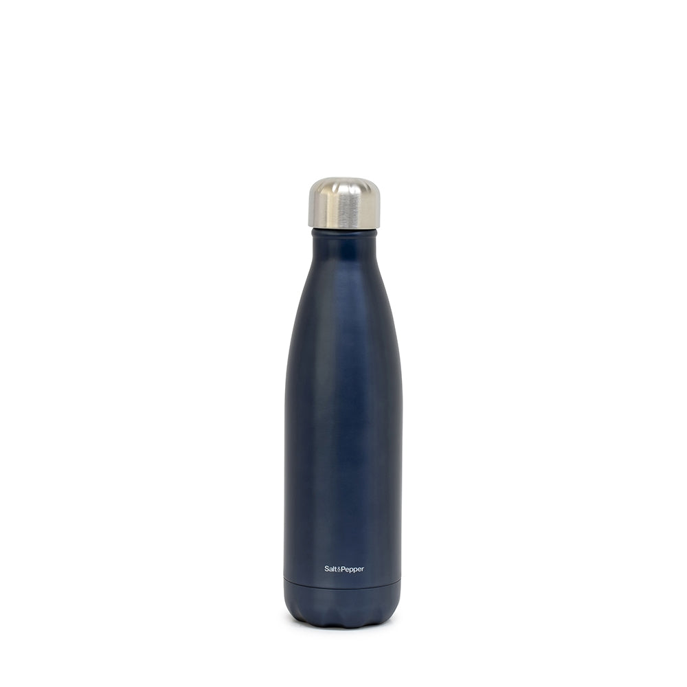 Stay hydrated on-the-go with salt&amp;pepper&#39;s 500ml Hydra Water Bottle in Metallic Oceania. Perfect for the office, working out or away on weekend trips, this double-walled vacuumed-insulated stainless-steel bottle will keep your beverages hot or cold for longer.| Bliss Gifts &amp; Homewares | Unit 8, 259 Princes Hwy Ulladulla | South Coast NSW | Online Retail Gift &amp; Homeware Shopping | 0427795959, 44541523
