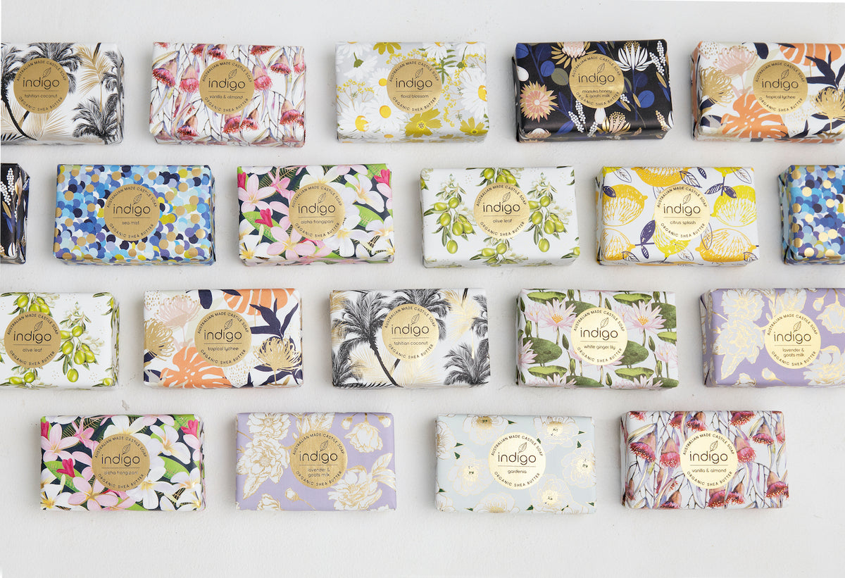 Organic Shea Butter Soap in Aloha Frangipani
