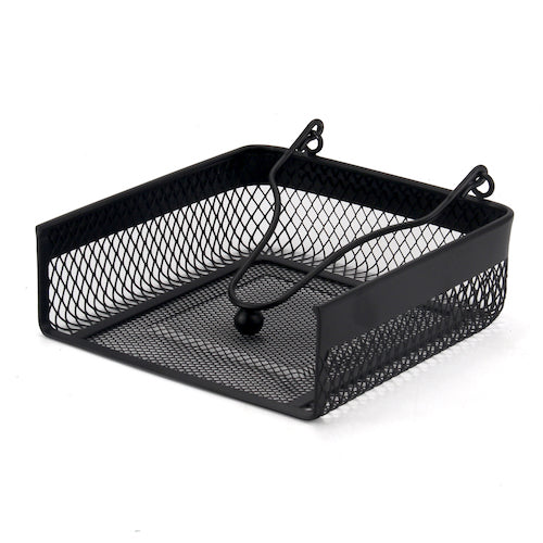 Classica | MESH Napkin Holder | Black | 18.5 x 16 x 7.5cm| Bliss Gifts &amp; Homewares | Unit 8, 259 Princes Hwy Ulladulla | South Coast NSW | Online Retail Gift &amp; Homeware Shopping | 0427795959, 44541523