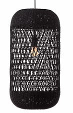 Add a contemporary look to your kitchen, bedroom, dining or living area with our beautiful Kudu Rattan Tube Lampshade in Black. Diameter: 31cm Height: 61cm.| Bliss Gifts &amp; Homewares | Unit 8, 259 Princes Hwy Ulladulla | South Coast NSW | Online Retail Gift &amp; Homeware Shopping | 0427795959, 44541523