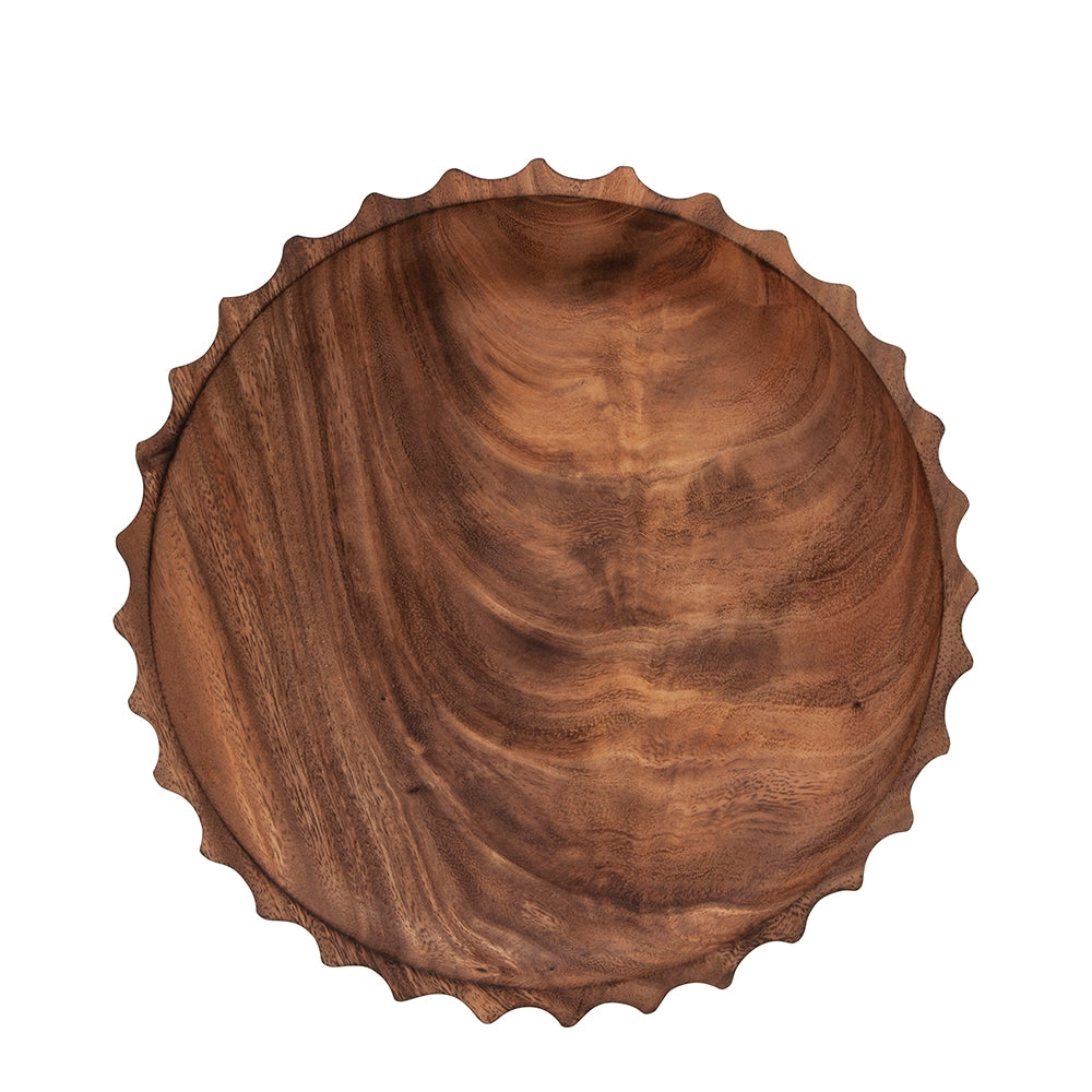Effortlessly impress at any occasion with the Linden Platter by salt&amp;pepper. Accentuated by its organic shape and unique detailing, this 30cm platter has been expertly carved from a single block of acacia wood.| Bliss Gifts &amp; Homewares | Unit 8, 259 Princes Hwy Ulladulla | South Coast NSW | Online Retail Gift &amp; Homeware Shopping | 0427795959, 44541523