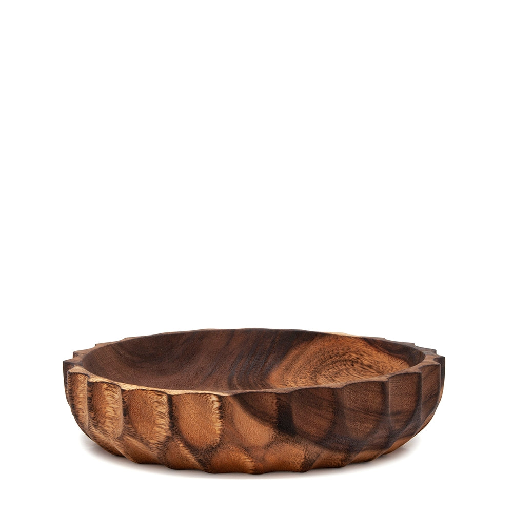 Our Linden serving bowl is a delightful addition to any entertainer's serve ware repertoire. With a beautiful natural shape, each item is carved from mango wood featuring a stunning natural wood grain. Food safe and designed with an organic shape for everyday use.| Bliss Gifts & Homewares | Unit 8, 259 Princes Hwy Ulladulla | South Coast NSW | Online Retail Gift & Homeware Shopping | 0427795959, 44541523