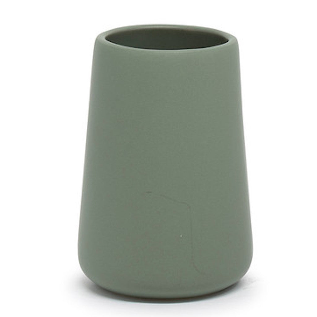 Who said the bathroom can&#39;t be a room of luxury? Part of salt&amp;pepper&#39;s Suds range, the Lyon Tumbler celebrates elegance and simplicity. This 8x12cm fern coloured polyresin tumbler is both functional and stylish with a clean and minimal design. | Bliss Gifts &amp; Homewares | Unit 8, 259 Princes Hwy Ulladulla | South Coast NSW | Online Retail Gift &amp; Homeware Shopping | 0427795959, 44541523
