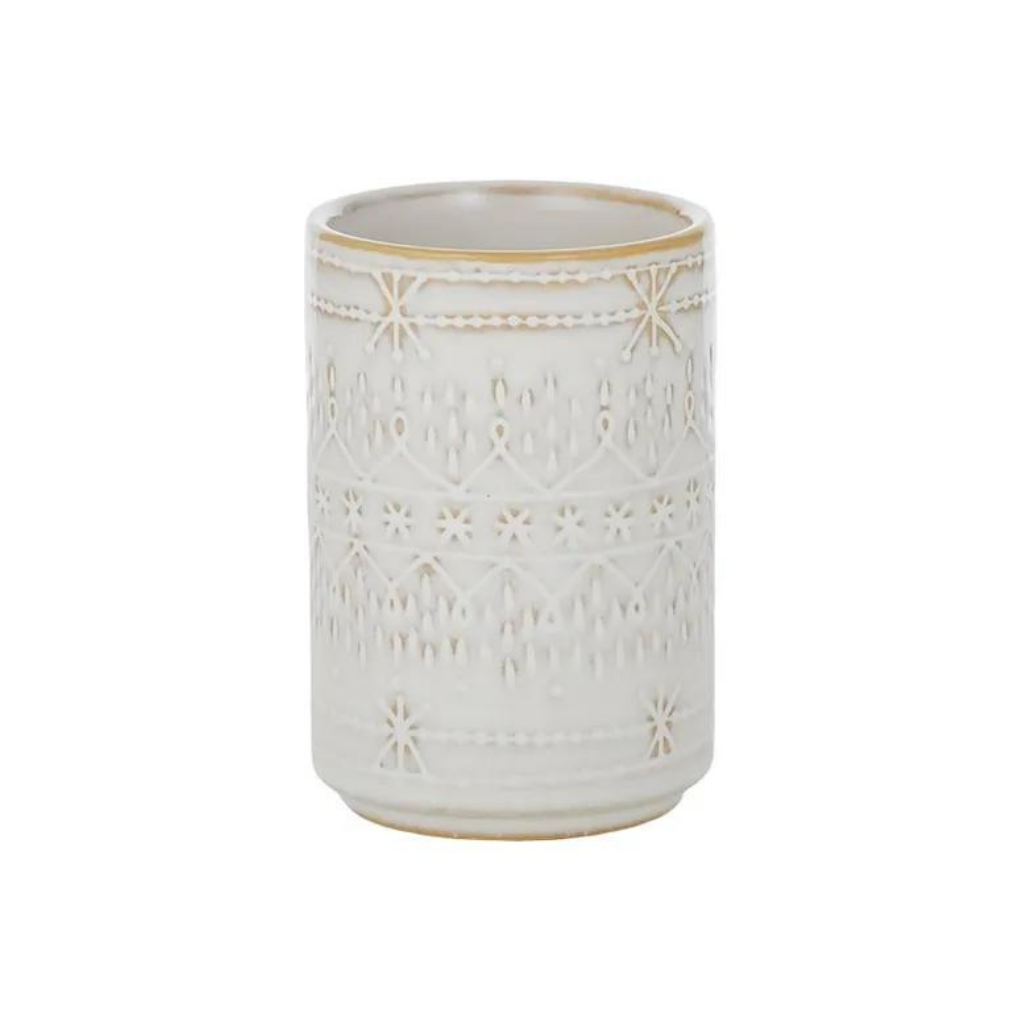 Update your bathroom with a great new stylish with Liberty Ceramic Tumbler - Natural. This 8 x 17.5cm tumbler is made from a highly durable ceramic, and features a natural colour textured finish.| Bliss Gifts &amp; Homewares | Unit 8, 259 Princes Hwy Ulladulla | South Coast NSW | Online Retail Gift &amp; Homeware Shopping | 0427795959, 44541523