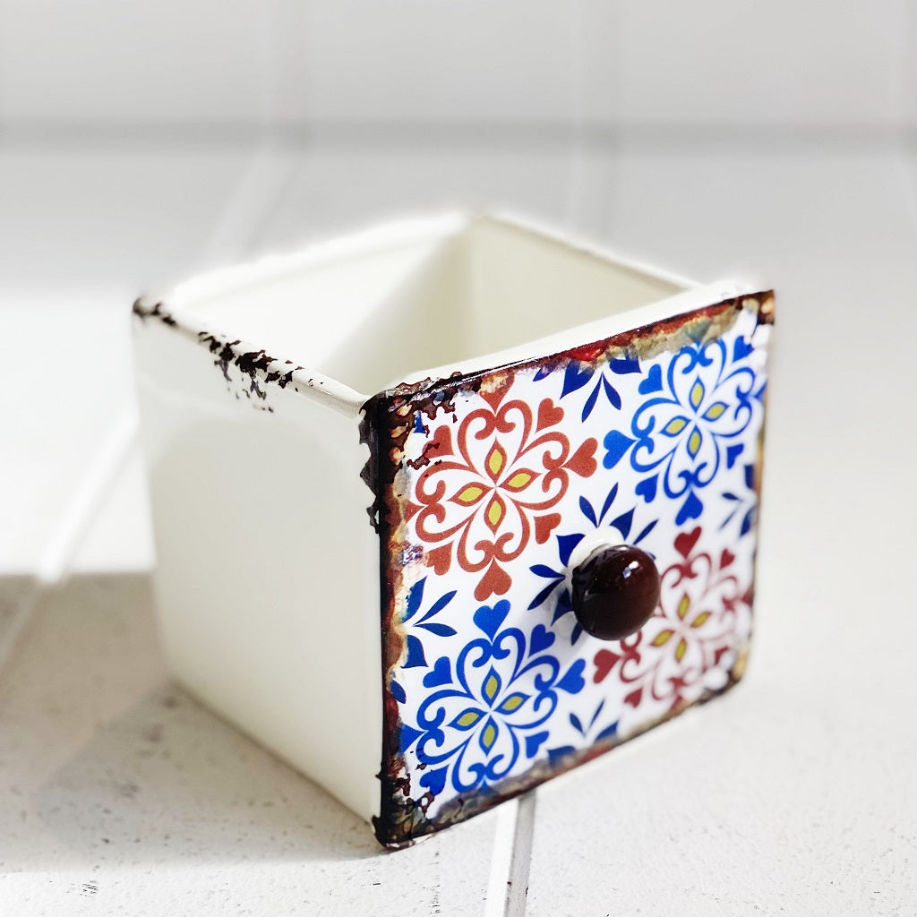 Handcrafted Moroccan Pots | Drawer Style
