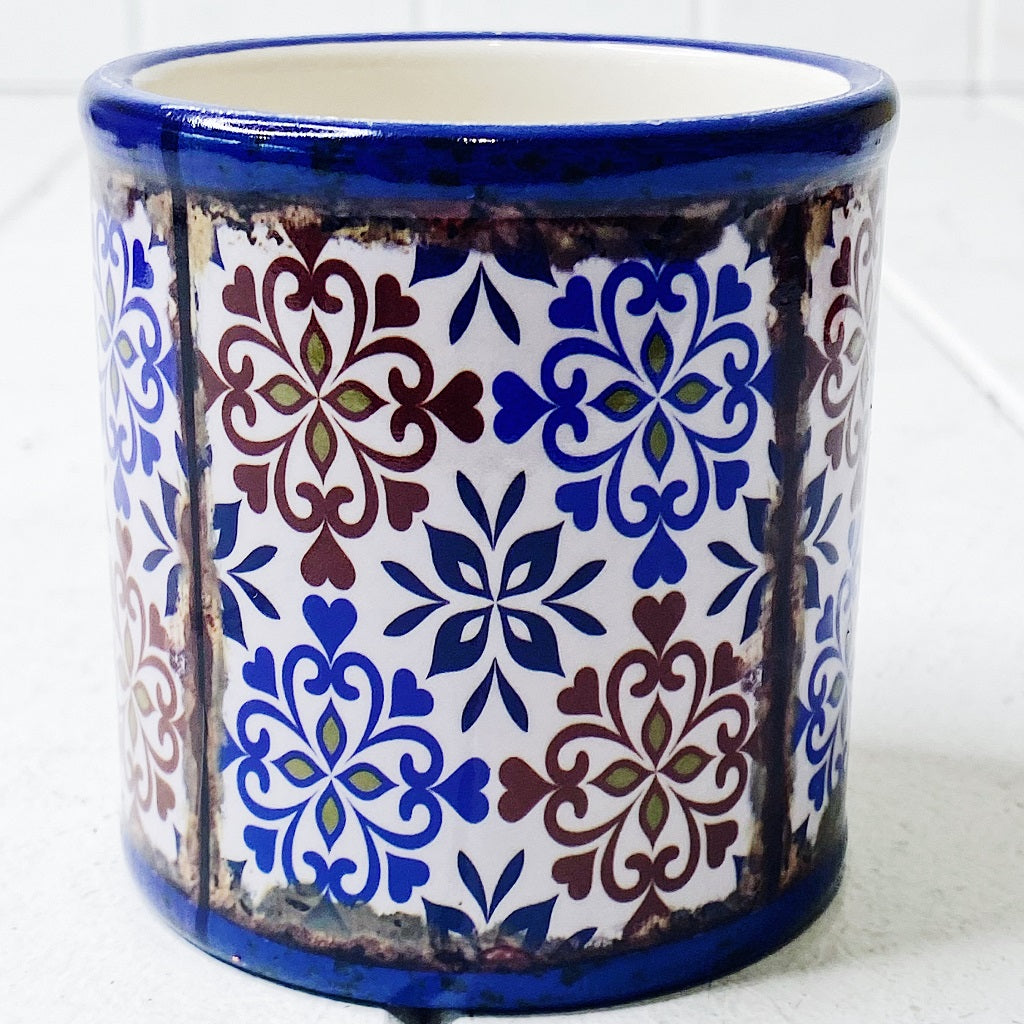 Morocco Rounded Ceramic Pot