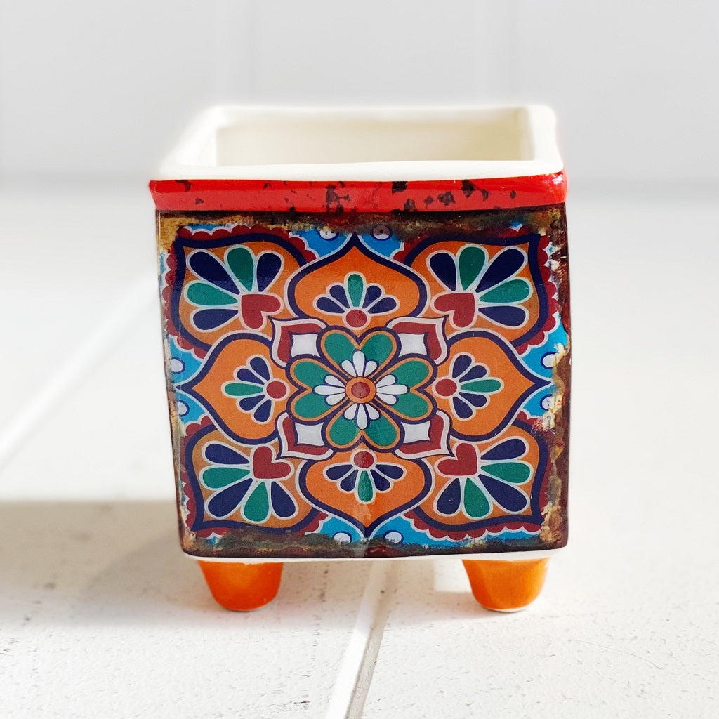 Raised Planter | Moroccan Square Design