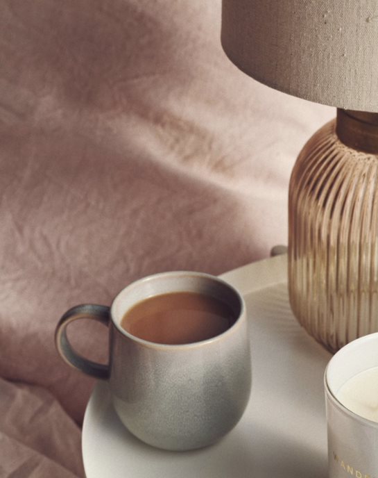 Enjoy the daily ritual of drinking tea and coffee with your own stoneware NAOKO Mug in Frost 380ml.| Bliss Gifts &amp; Homewares | Unit 8, 259 Princes Hwy Ulladulla | South Coast NSW | Online Retail Gift &amp; Homeware Shopping | 0427795959, 44541523