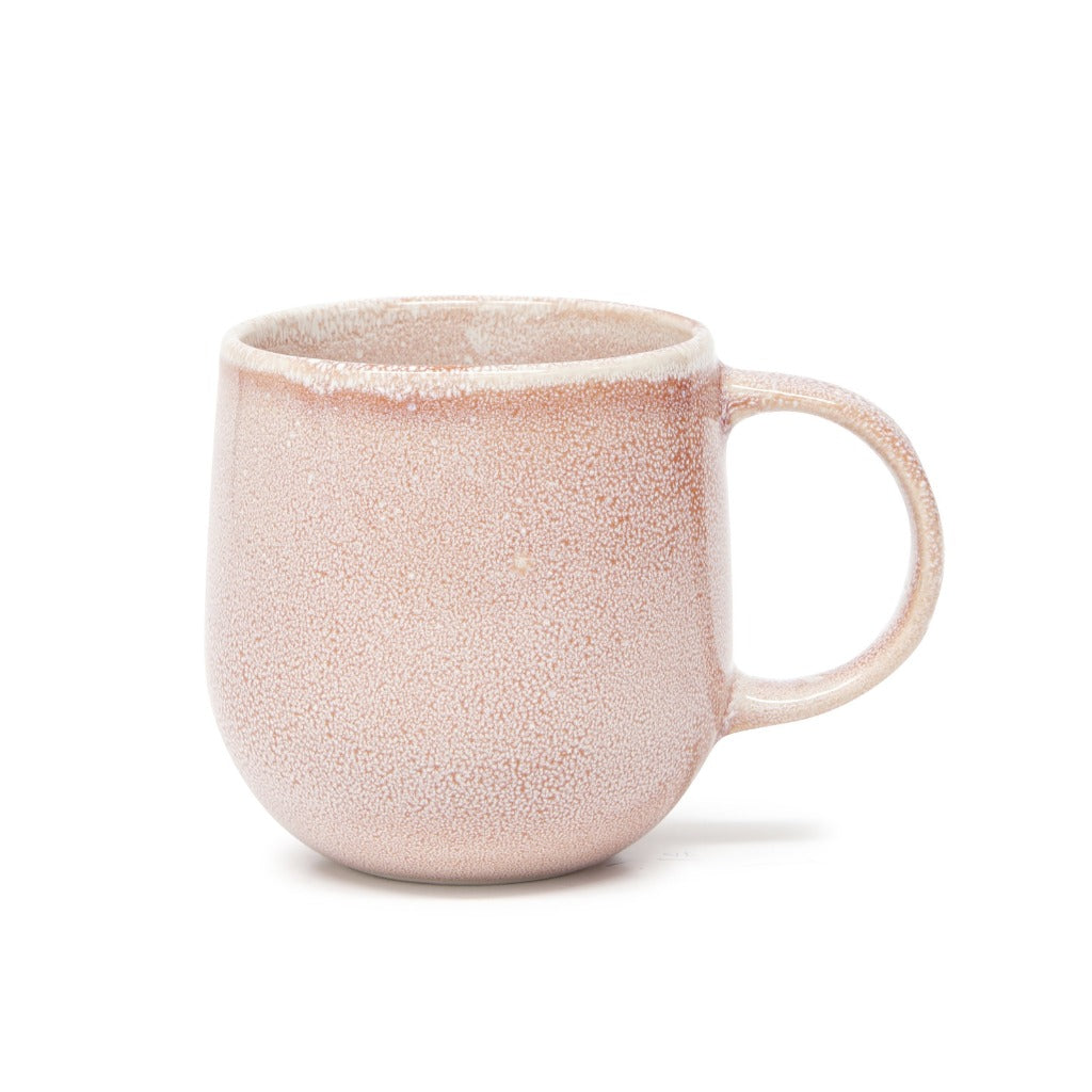 Enjoy the daily ritual of drinking tea and coffee with your own stoneware NAOKO Mug in Salmon 380ml| Bliss Gifts & Homewares | Unit 8, 259 Princes Hwy Ulladulla | South Coast NSW | Online Retail Gift & Homeware Shopping | 0427795959, 44541523