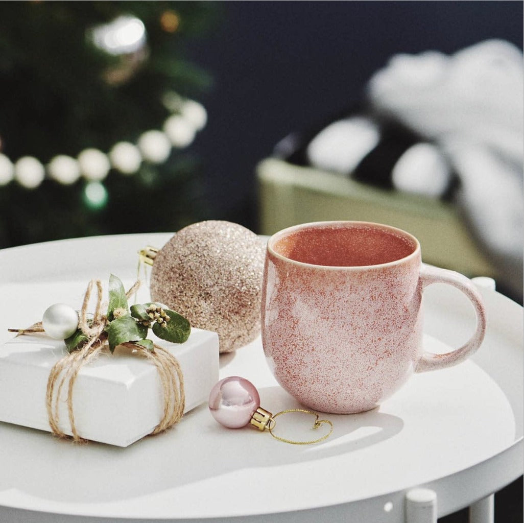 Enjoy the daily ritual of drinking tea and coffee with your own stoneware NAOKO Mug in Salmon 380ml| Bliss Gifts &amp; Homewares | Unit 8, 259 Princes Hwy Ulladulla | South Coast NSW | Online Retail Gift &amp; Homeware Shopping | 0427795959, 44541523