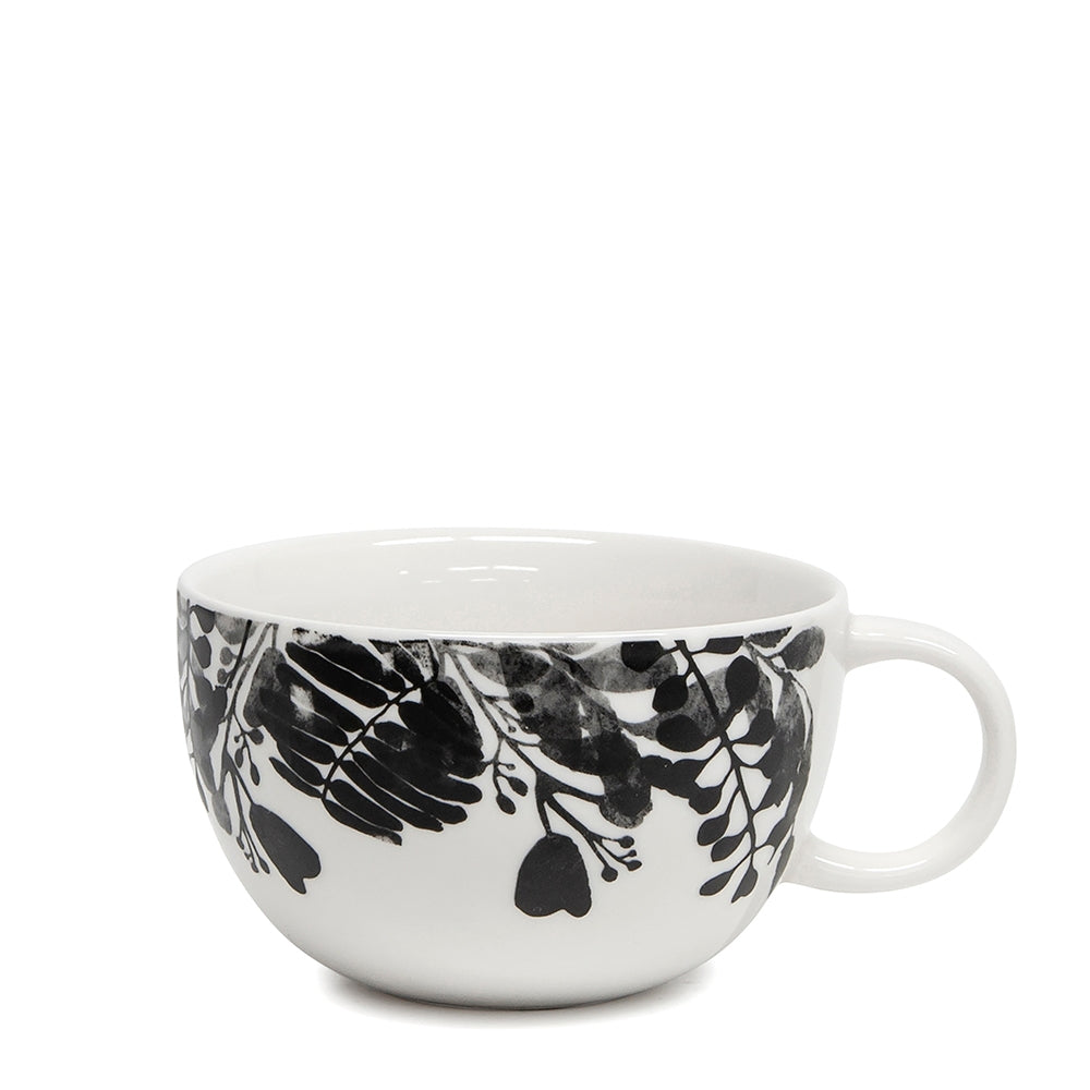 Designed to create a sophisticated affair is this NERI breakfast cup from Salt&amp;Pepper. Inspired by walks through sunlit forests, this lightweight and fine-bodied 400ml cup features delicate silhouettes of leaves and foliage, creating an elegant yet modern effect.| Bliss Gifts &amp; Homewares | Unit 8, 259 Princes Hwy Ulladulla | South Coast NSW | Online Retail Gift &amp; Homeware Shopping | 0427795959, 44541523
