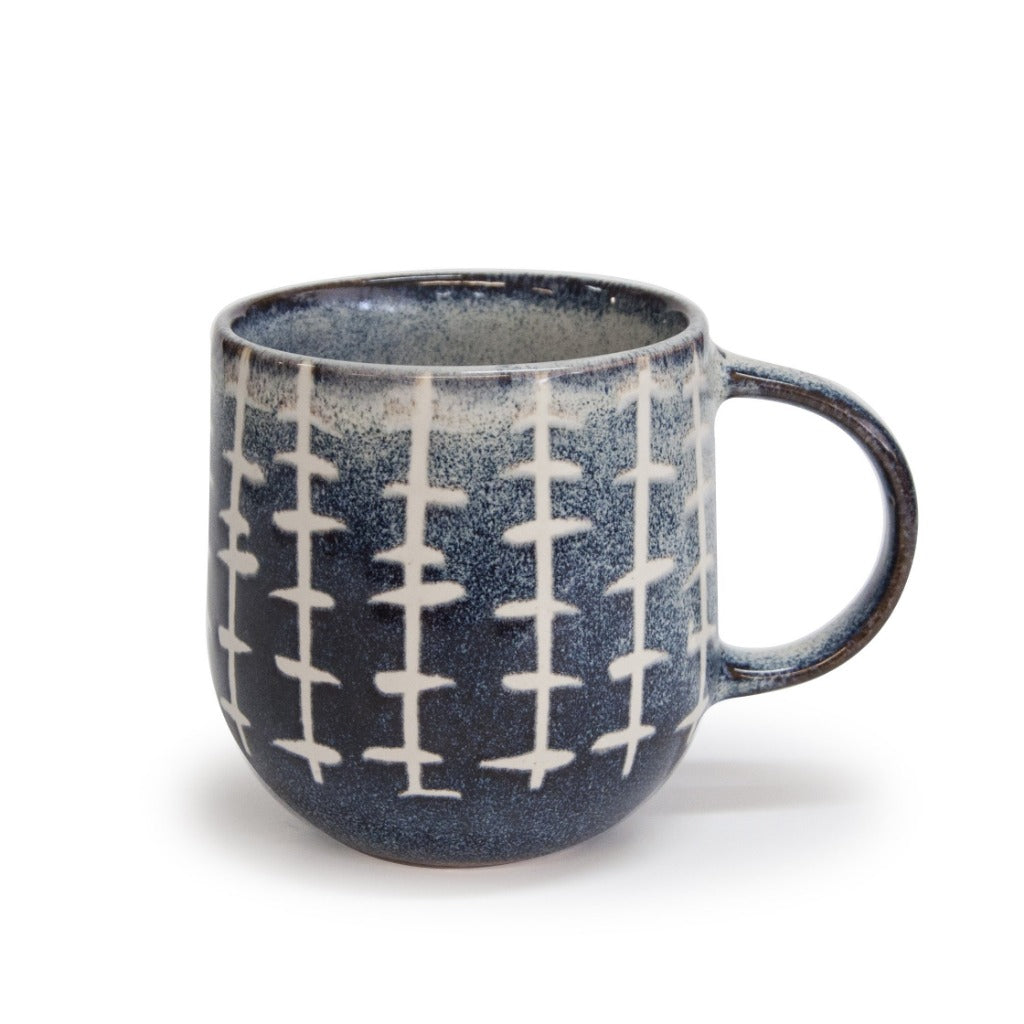 S&amp;P- NAOKO Mug Linear Storm 380ml| Bliss Gifts &amp; Homewares | Unit 8, 259 Princes Hwy Ulladulla | South Coast NSW | Online Retail Gift &amp; Homeware Shopping | 0427795959, 44541523