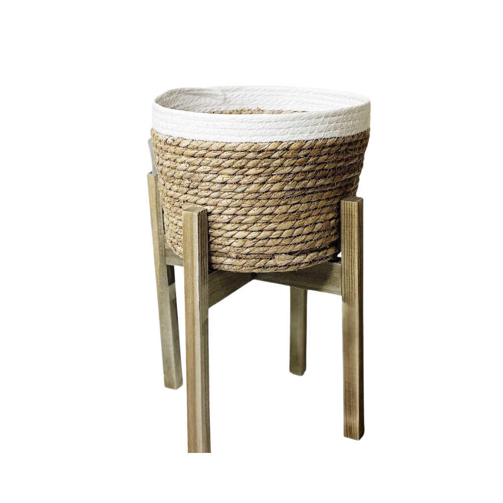 Create a relaxed and inviting feel to your home with our gorgeous Nirvana Planters. Made from natural fibres, with a woven rope design, and a white on natural finish | Bliss Gifts &amp; Homewares | Unit 8, 259 Princes Hwy Ulladulla | South Coast NSW | Online Retail Gift &amp; Homeware Shopping | 0427795959, 44541523