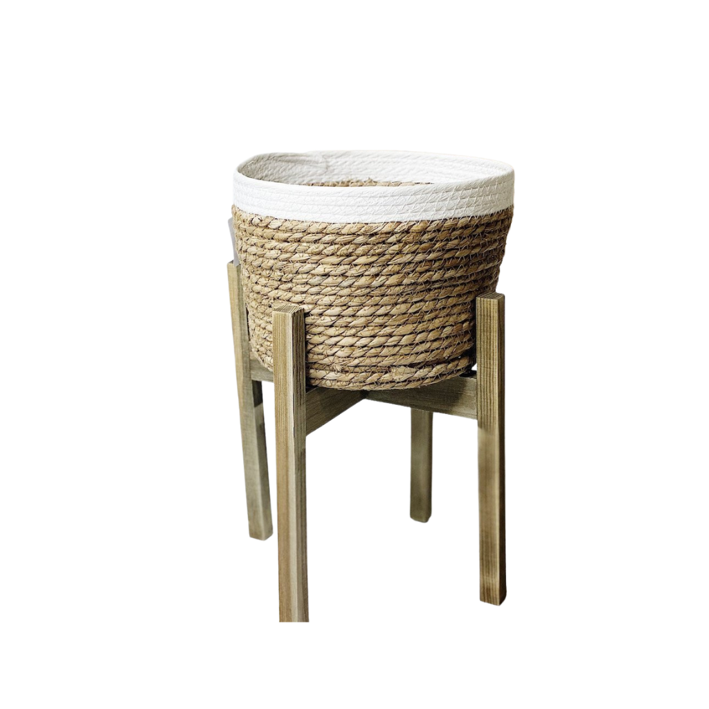 Create a relaxed and inviting feel to your home with our gorgeous Nirvana Planters. Made from natural fibres, with a woven rope design, and a white on natural finish | Bliss Gifts &amp; Homewares | Unit 8, 259 Princes Hwy Ulladulla | South Coast NSW | Online Retail Gift &amp; Homeware Shopping | 0427795959, 44541523
