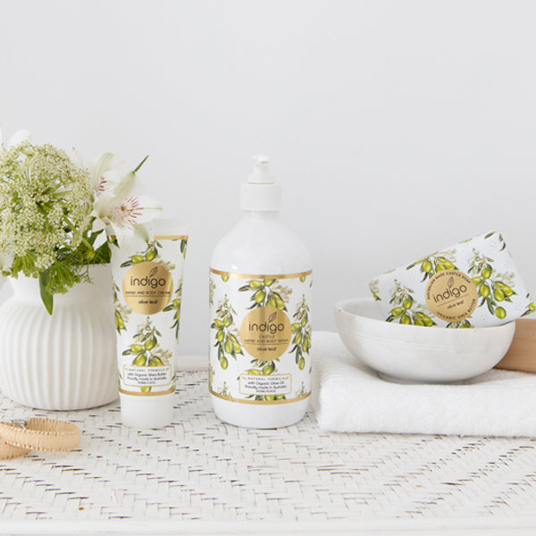 Organic Shea Butter Soap Olive Leaf