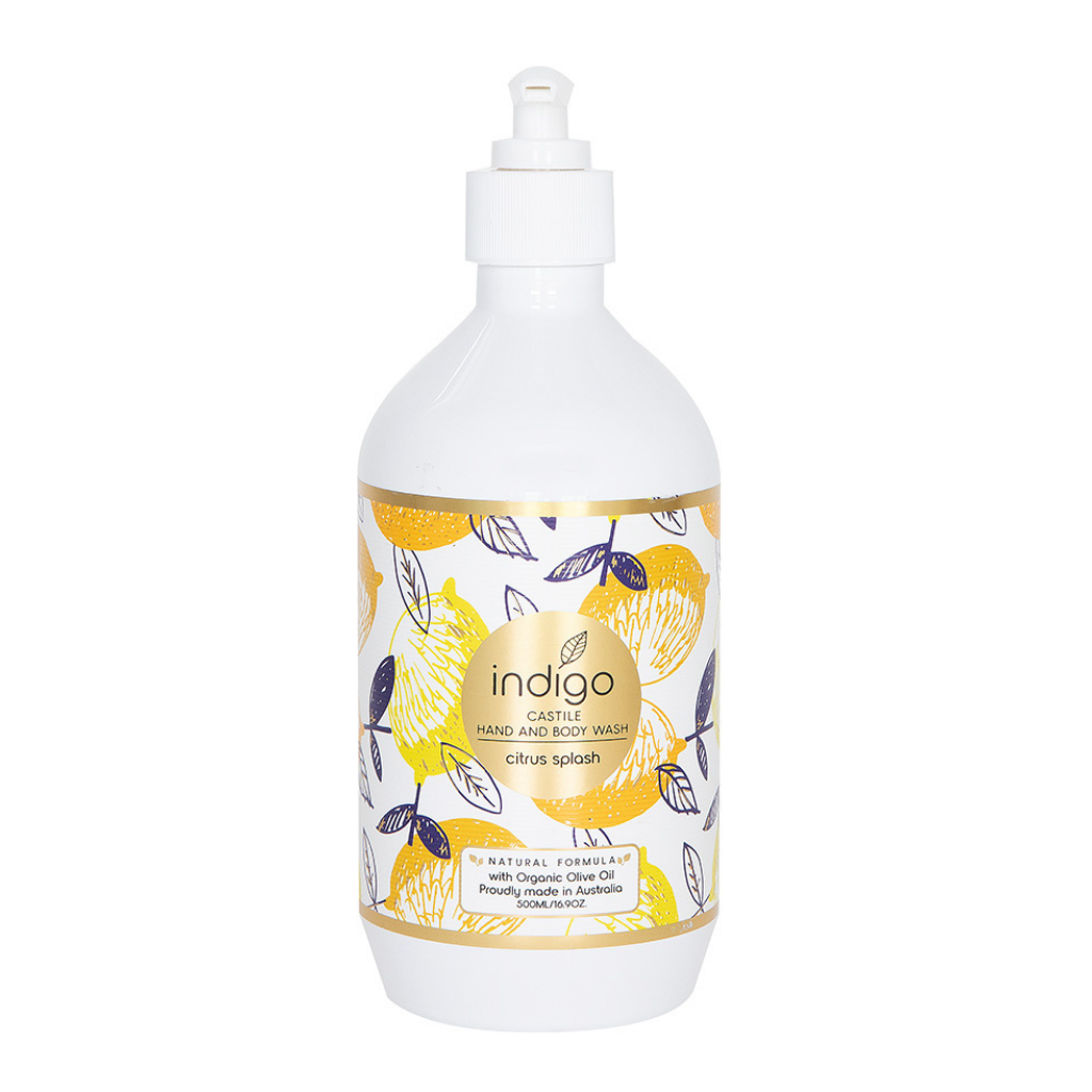 Our beautifully presented Organic Olive Oil Hand & Body Wash in Citrus Splash 500ml is made in Australia with certified organic olive oil. Olive oil is rich in antioxidants & vitamins A, E, K & F.| Bliss Gifts & Homewares | Unit 8, 259 Princes Hwy Ulladulla | South Coast NSW | Online Retail Gift & Homeware Shopping | 0427795959, 44541523