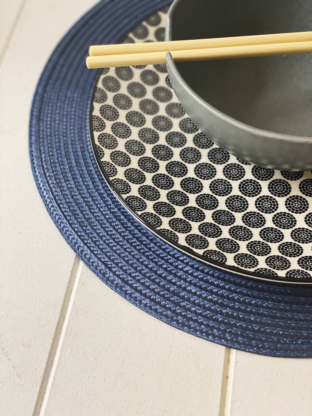 Bring a touch of colour and style to your table setting with salt&pepper's Paige Placemat, a part of salt&pepper's Dine collection. Made from a woven polypropylene, durable and stain resistant. 38cm.| Bliss Gifts & Homewares | Unit 8, 259 Princes Hwy Ulladulla | South Coast NSW | Online Retail Gift & Homeware Shopping | 0427795959, 44541523