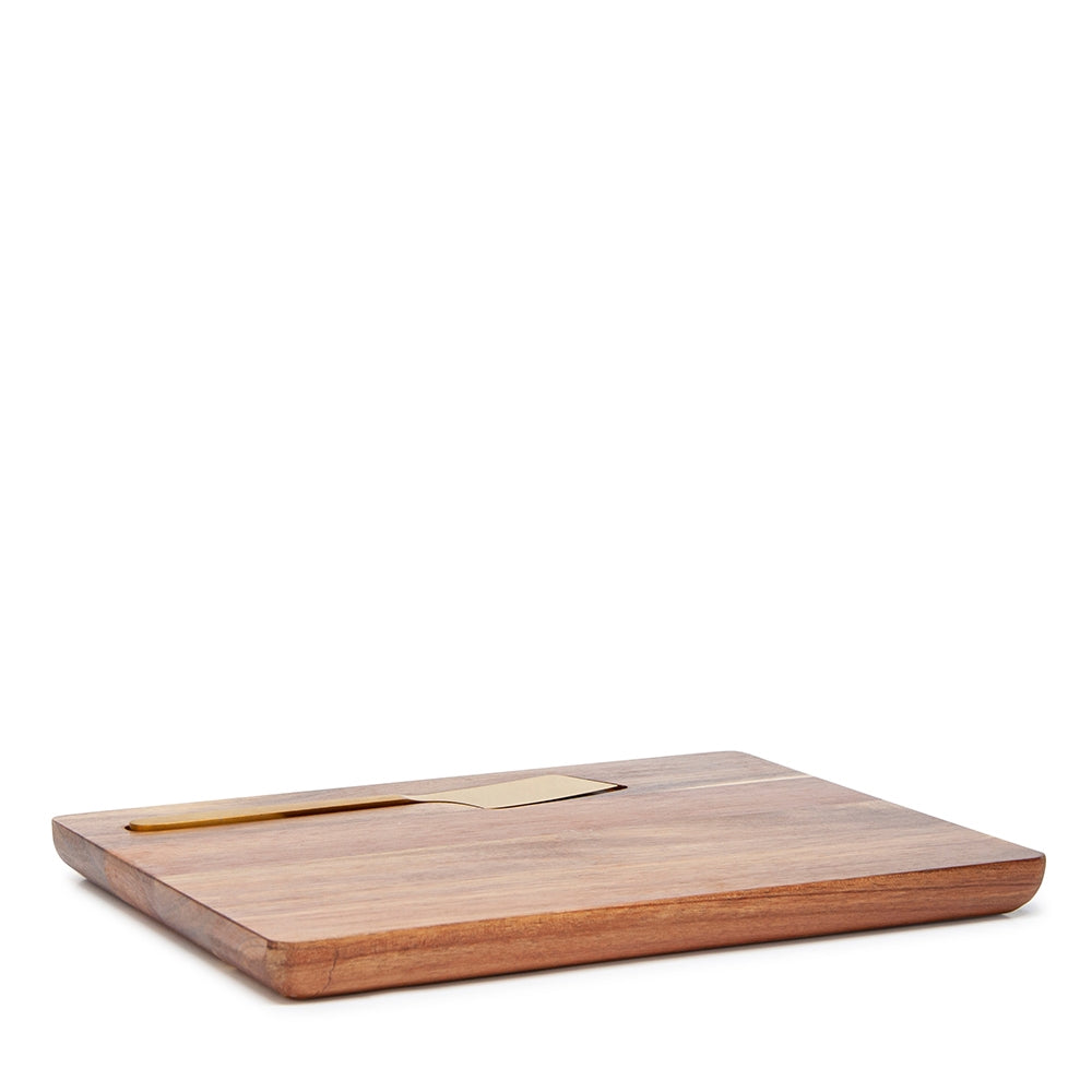 Elevate that sneaky after-work cheese and bickies with our Provedore serving board with cheese knife. Made from classic Acacia wood and complete with a gold cheese knife, our Provedore oval serving board makes any spread feel just a little bit more indulgent.| Bliss Gifts &amp; Homewares | Unit 8, 259 Princes Hwy Ulladulla | South Coast NSW | Online Retail Gift &amp; Homeware Shopping | 0427795959, 44541523