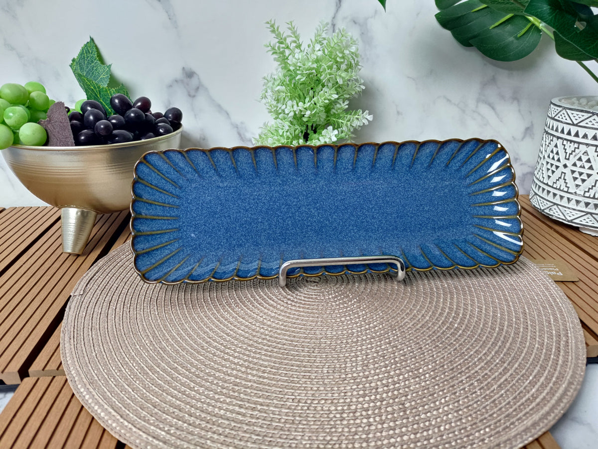 Blu Square Platter 26 cm
