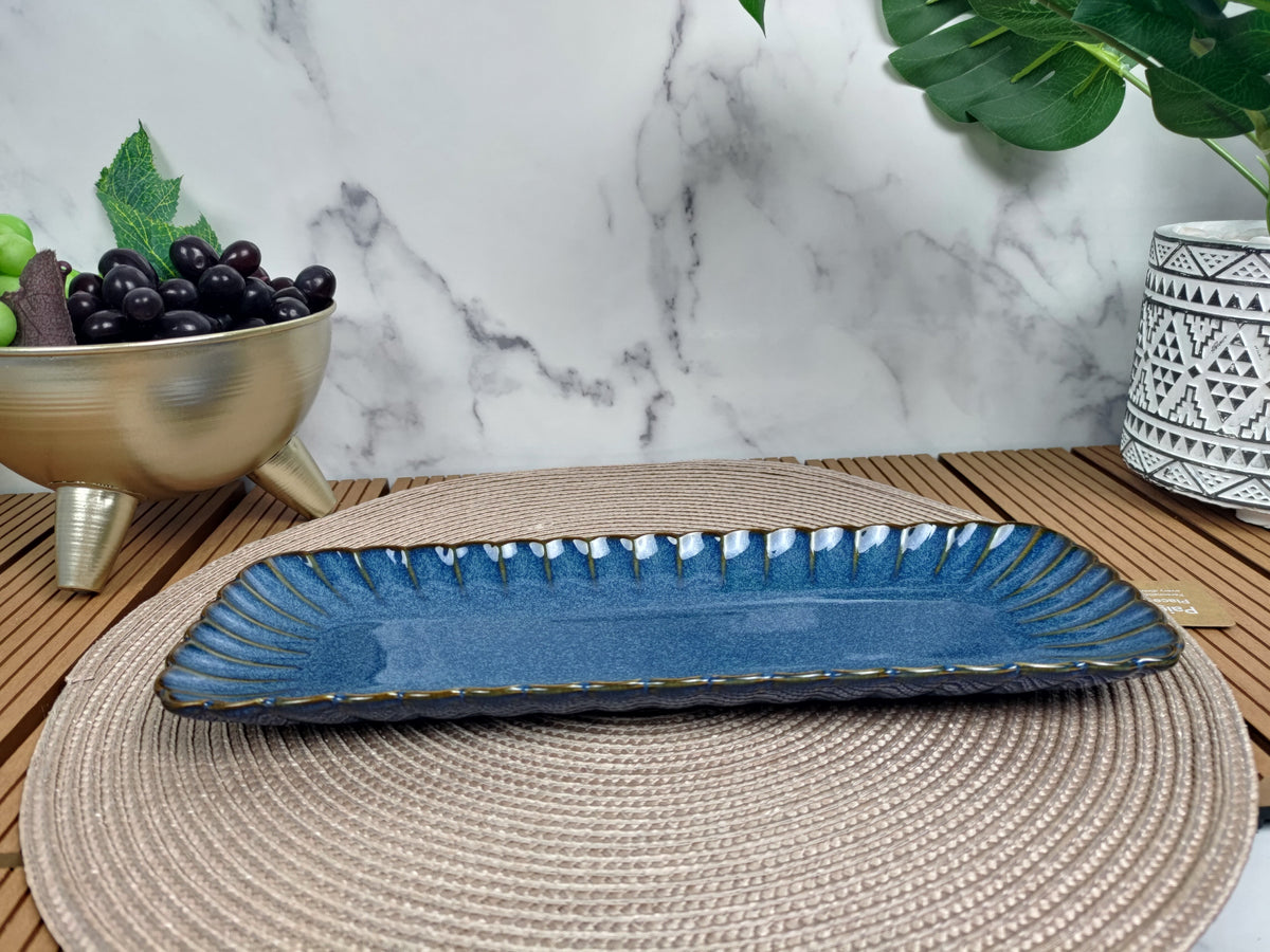 Blu Square Platter 26 cm