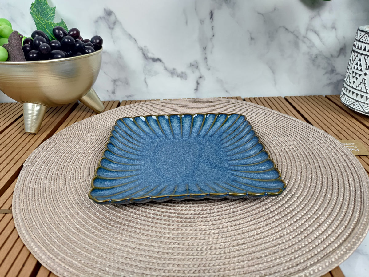 Blu Square Platter 26 cm