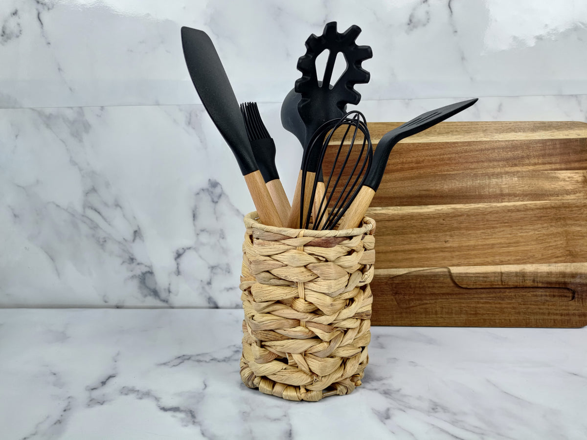 STRAND Utensil Holder - Natural