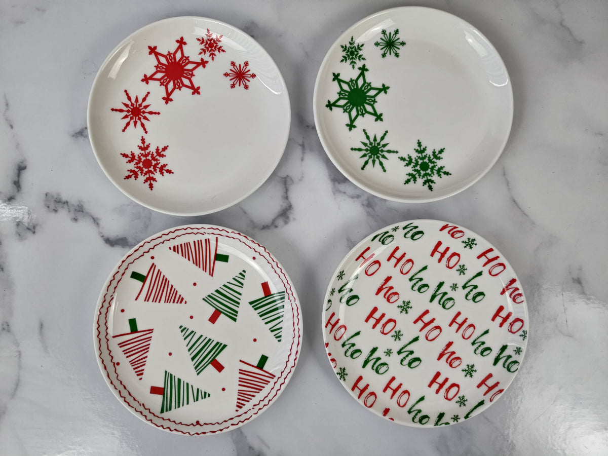 Christmas Dessert plate