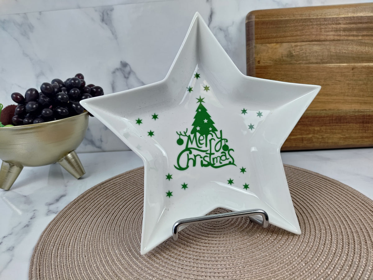 Christmas Star Platter - 28 cm