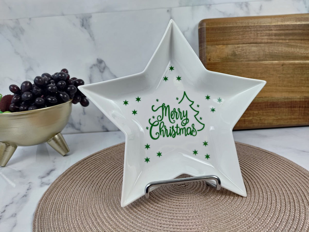 Christmas Star Platter - 28 cm