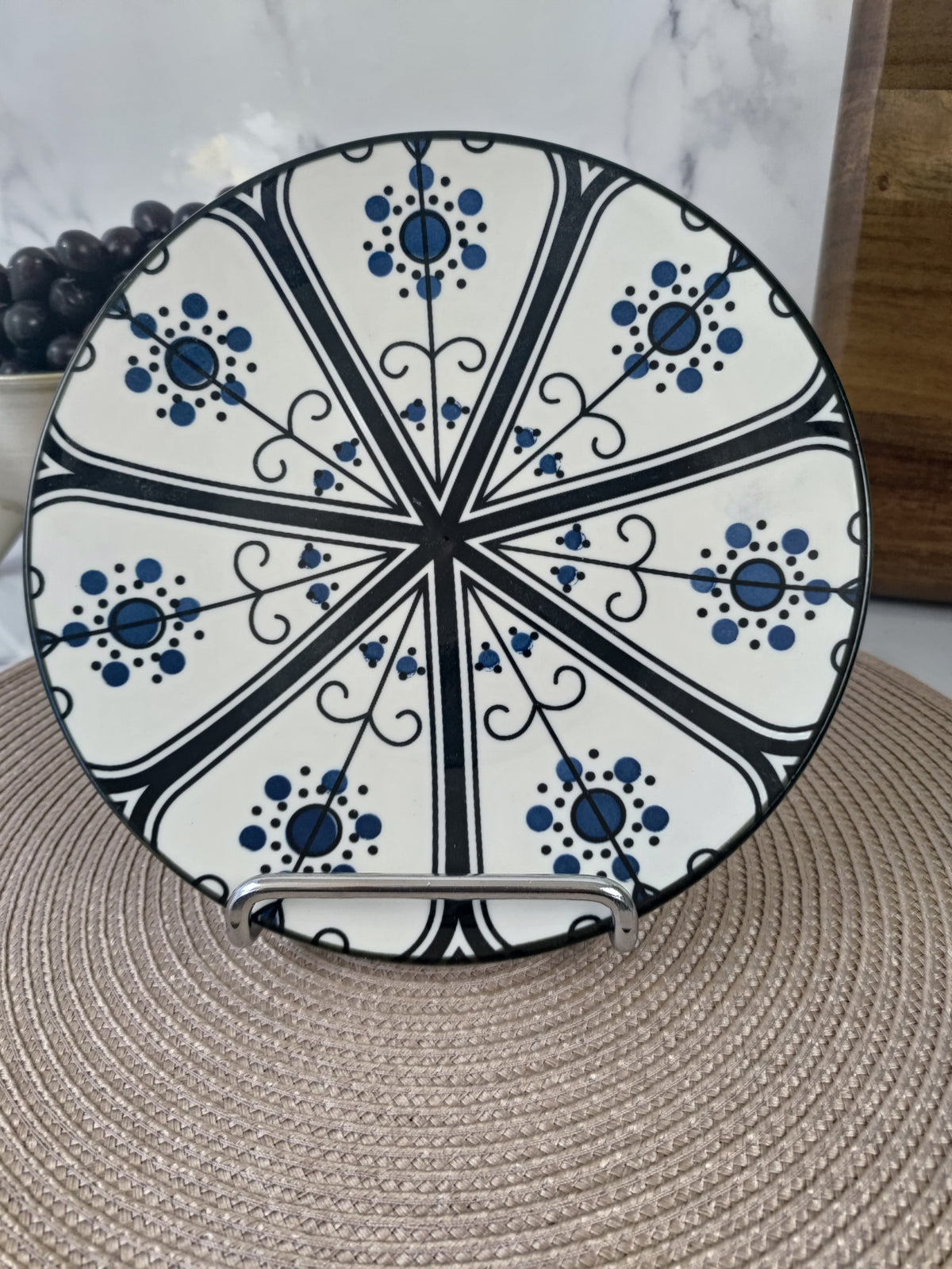 Moroccan Style Entree Plate - Small