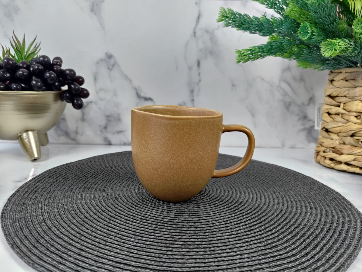 Arch Mug Set of 4 - Sand Beige/Natural