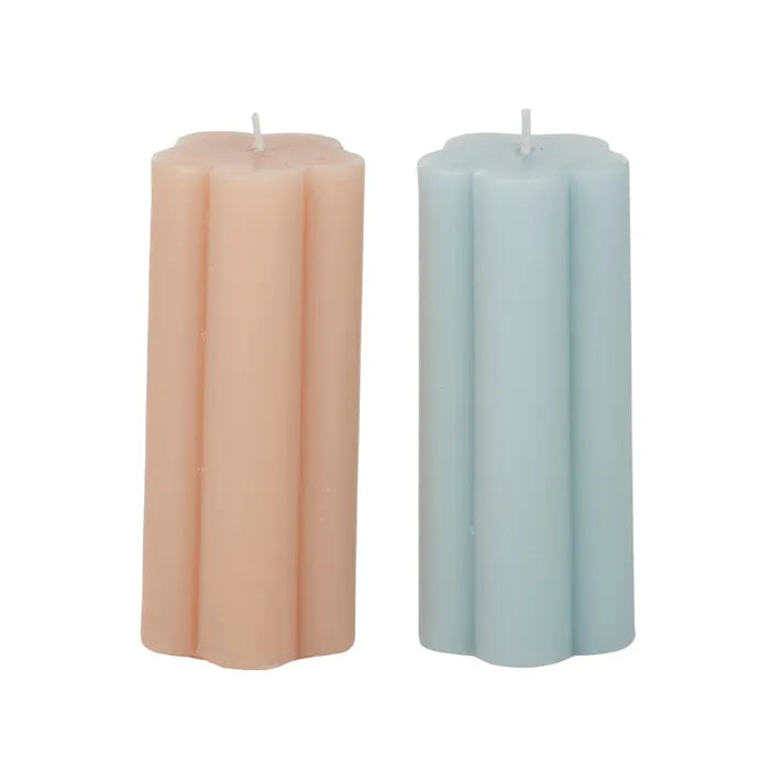 Our new and fun Pastel Flower Pillar Candles are perfect for any home interiors bringing texture and colour to your space. The fun aesthetic shape makes it the perfect add on gift for your loved ones or spoil yourself! 2 colours available.| Bliss Gifts & Homewares | Unit 8, 259 Princes Hwy Ulladulla | South Coast NSW | Online Retail Gift & Homeware Shopping | 0427795959, 44541523