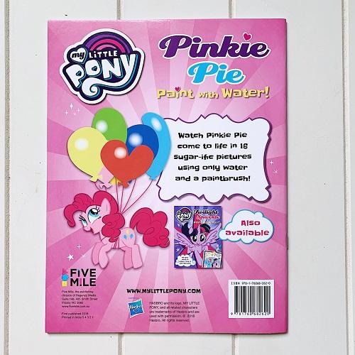 My Little Pony, Pinkie Pie paint with water booklet. All you need is water and a paintbrush! Watch Pinkie Pie come to life in 16 sugarific pictures using only water and a paintbrush| Bliss Gifts &amp; Homewares | Unit 8, 259 Princes Hwy Ulladulla | South Coast NSW | Online Retail Gift &amp; Homeware Shopping | 0427795959, 44541523