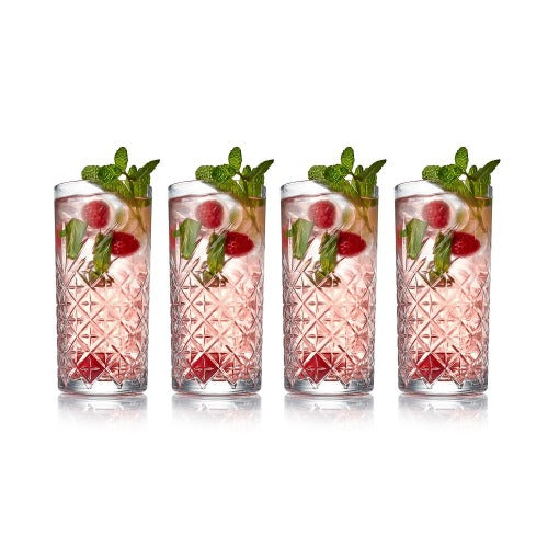 Salt&amp;Peppers WINSTON Set of 4 Highball Glasses are perfect for dinner parties and entertaining. A fine example of European craftsmanship, the 450ml highball glasses have a classic design that is timeless. | Bliss Gifts &amp; Homewares | Unit 8, 259 Princes Hwy Ulladulla | South Coast NSW | Online Retail Gift &amp; Homeware Shopping | 0427795959, 44541523