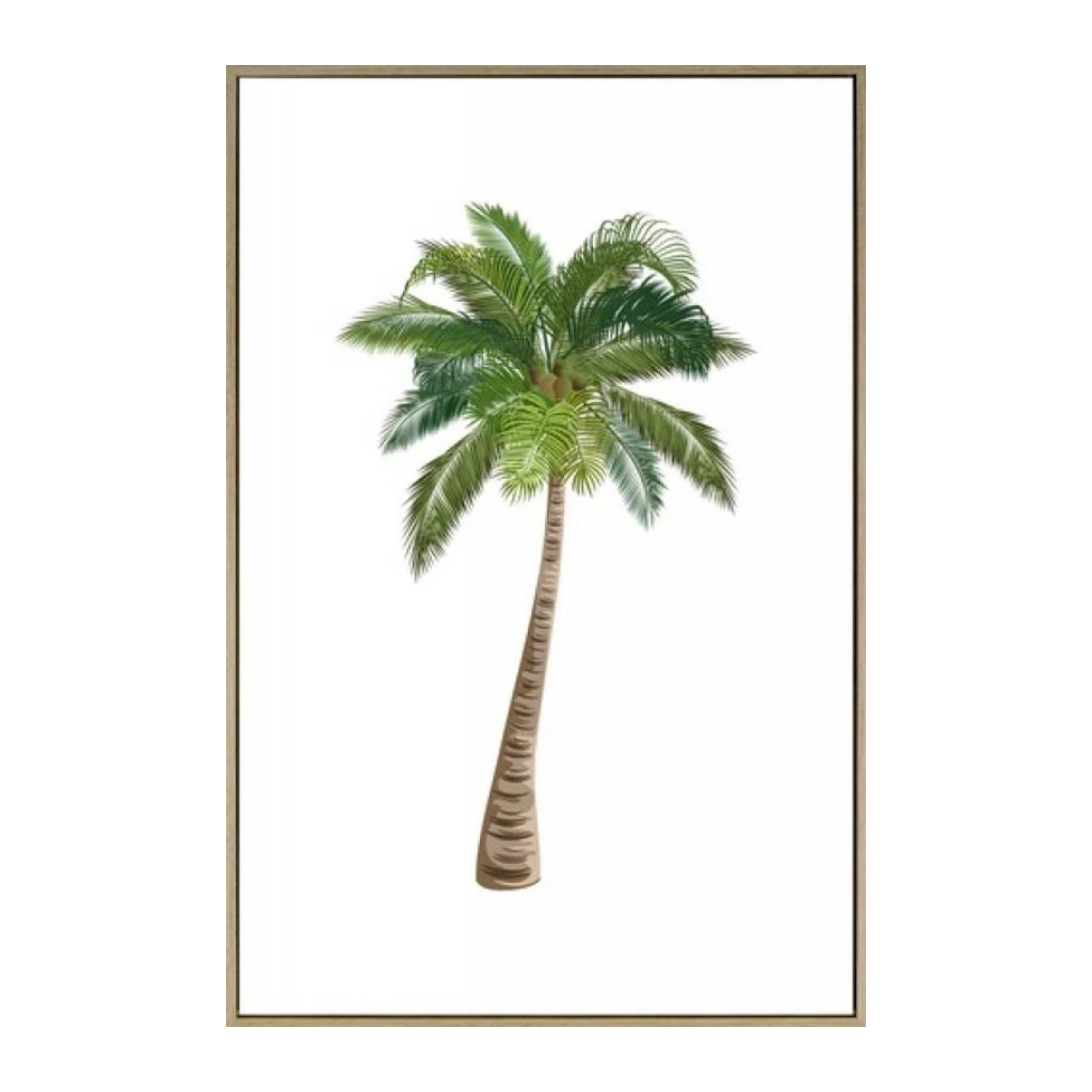 Our Palm Tree Canvas is the perfect addition to your tropical decor, with it&#39;s simple and minimal design. Let the canvas transport you to seaside breezes and balmy summer evenings. 4CM x 80CM x 1.20M.| Bliss Gifts &amp; Homewares | Unit 8, 259 Princes Hwy Ulladulla | South Coast NSW | Online Retail Gift &amp; Homeware Shopping | 0427795959, 44541523