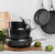 The TAN-IUM Cookware Set, developed by Salt&Pepper includes a range of pots and pans using cutting edge technology to increase durability and ease of use. Features a multi-layer QuanTanium non-stick coating. Oven safe up to 230°C. Shop online. AfterPay available. Australia wide Shipping | Bliss Gifts & Homewares - Unit 8, 259 Princes Hwy Ulladulla - 0427795959, 44541523