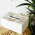 Our Tissue Box cover in White and Gold is beautiful enough to earn a permanent spot on your nightstand or desk. The long shape makes it great for accommodating both square and rectangular-shaped or tall and short tissue holders. Fill it napkins and tissues by themselves or along with its packaging.| Bliss Gifts & Homewares | Unit 8, 259 Princes Hwy Ulladulla | South Coast NSW | Online Retail Gift & Homeware Shopping | 0427795959, 44541523