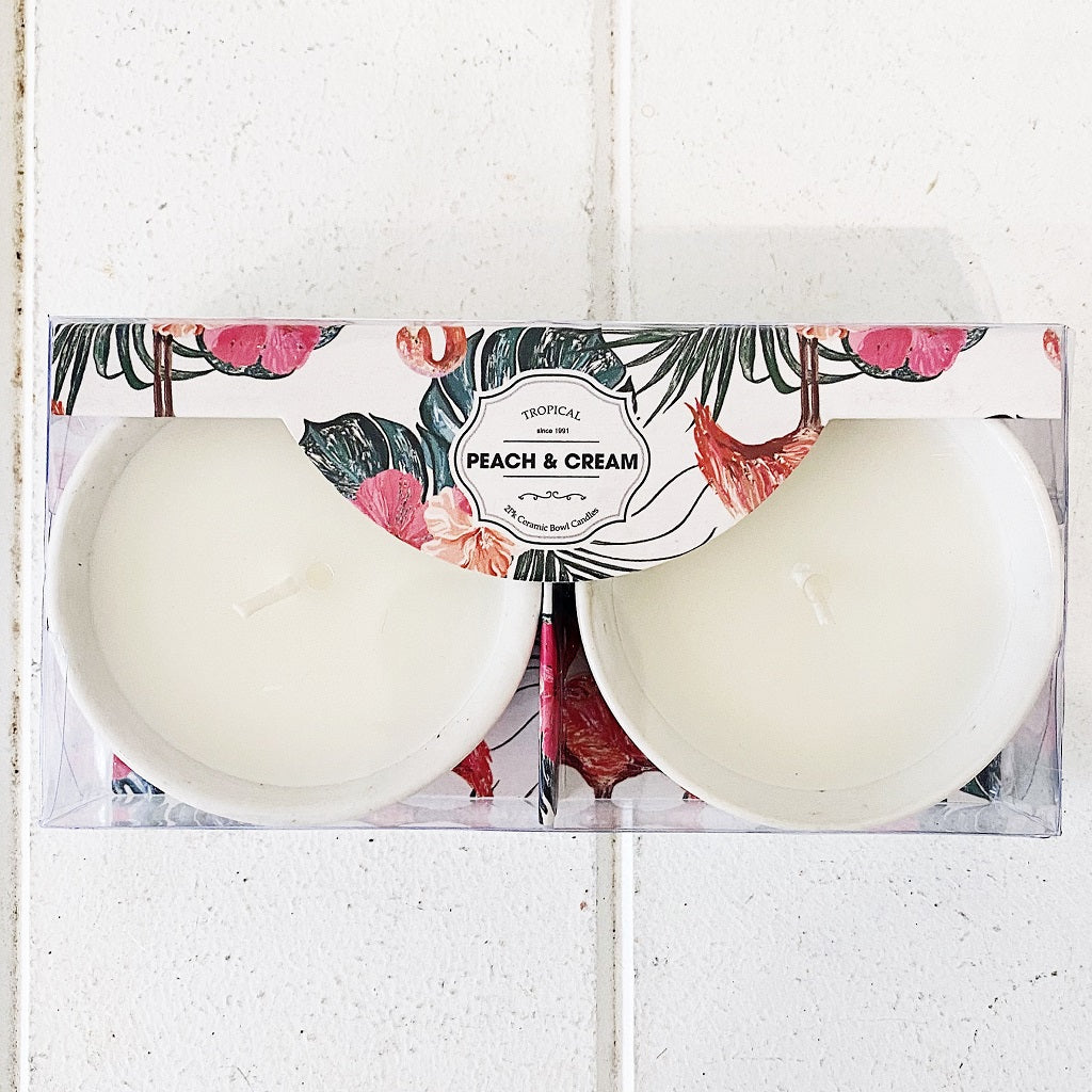 Our gorgeous new Tropical Scented Candle Twin Sets are the perfect little space filler or gift for someone you love! The beautiful tropical scents make it intriguing and a nice little gift for a friend, family member or colleague!| Bliss Gifts &amp; Homewares | Unit 8, 259 Princes Hwy Ulladulla | South Coast NSW | Online Retail Gift &amp; Homeware Shopping | 0427795959, 44541523