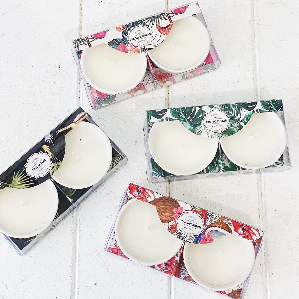 Tropical Scented Candle Twin Sets