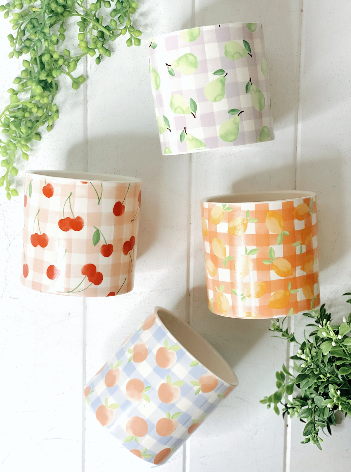 Small Ceramic Plant Pot | Tutti Frutti Design | Home Decor
