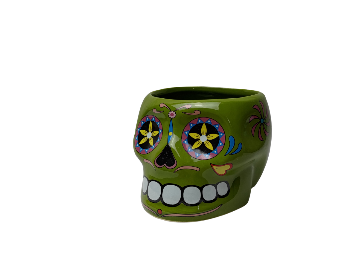 Mexican Skull Pots - Medium