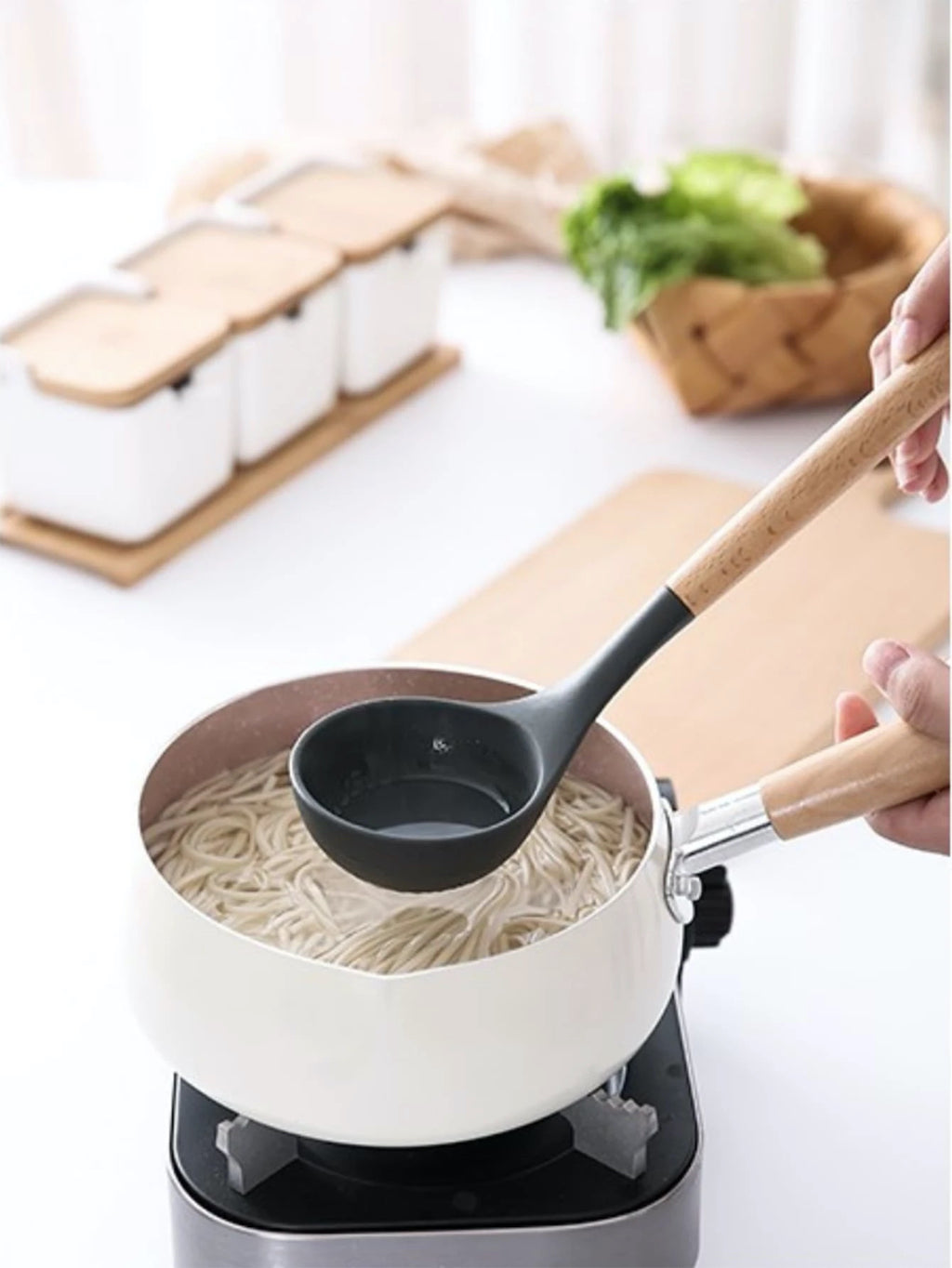 Designed to keep you cooking with flair, these handsome Acacia Handle Silicone Utensil Set in a 10 piece feature a black silicone head and a rounded handle of solid acacia, perfect for the modern chef. Everything you need, including a utensil holder!| Bliss Gifts &amp; Homewares | Unit 8, 259 Princes Hwy Ulladulla | South Coast NSW | Online Retail Gift &amp; Homeware Shopping | 0427795959, 44541523
