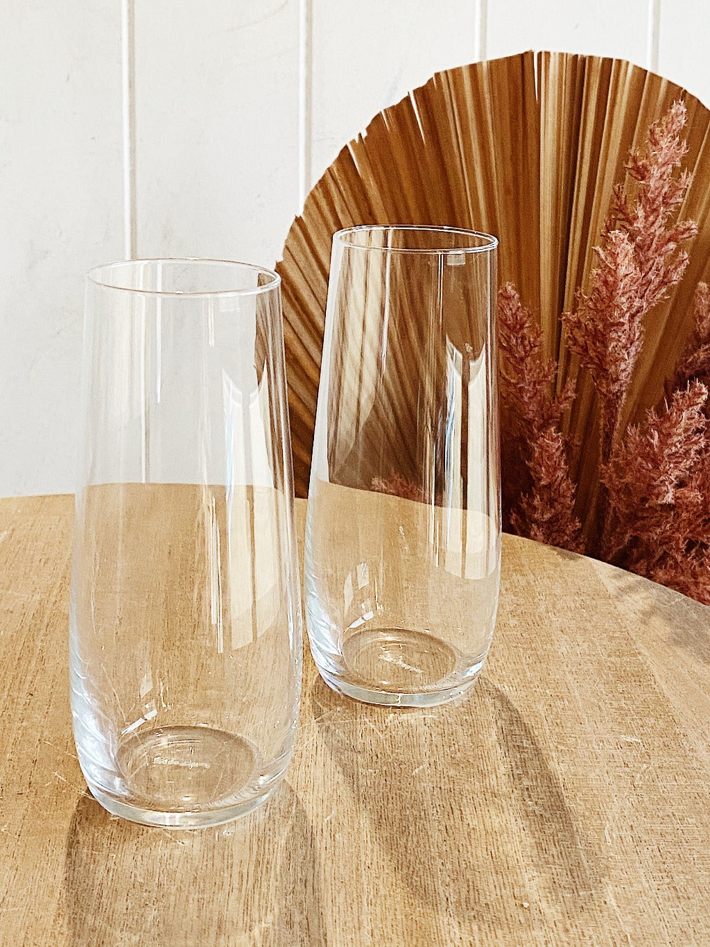 This eight-piece VINO VINO stemless flute set by Salt&amp;Pepper promises the best of both worlds. These 290ml champagne flutes do away the traditional stem to create finely rimmed glassware to fit into most dishwashers. European glass; elegant fine rim; contemporary shape.| Bliss Gifts &amp; Homewares | Unit 8, 259 Princes Hwy Ulladulla | South Coast NSW | Online Retail Gift &amp; Homeware Shopping | 0427795959, 44541523