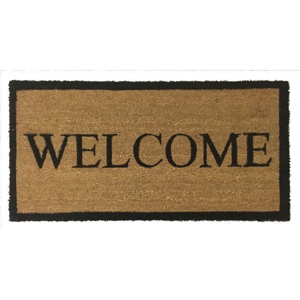Style your front entrance, the first impression of your home, with our range of affordable door mats. Greet guests and draw their glances down below their feet with this decorative Welcome Door Mat - Wide. 45x90x1cm.| Bliss Gifts &amp; Homewares | Unit 8, 259 Princes Hwy Ulladulla | South Coast NSW | Online Retail Gift &amp; Homeware Shopping | 0427795959, 44541523