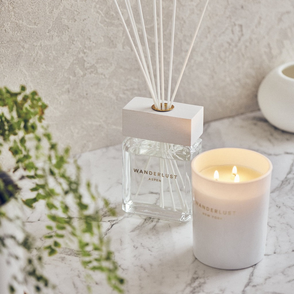 Salt&amp;Pepper Wanderlust Aspen Candle