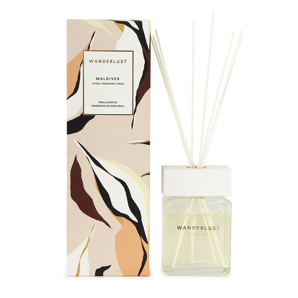 Wanderlust Diffuser 300mL - Maldives