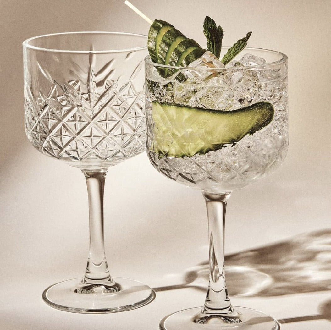 Salt &amp; Pepper Winston Cocktail Glass