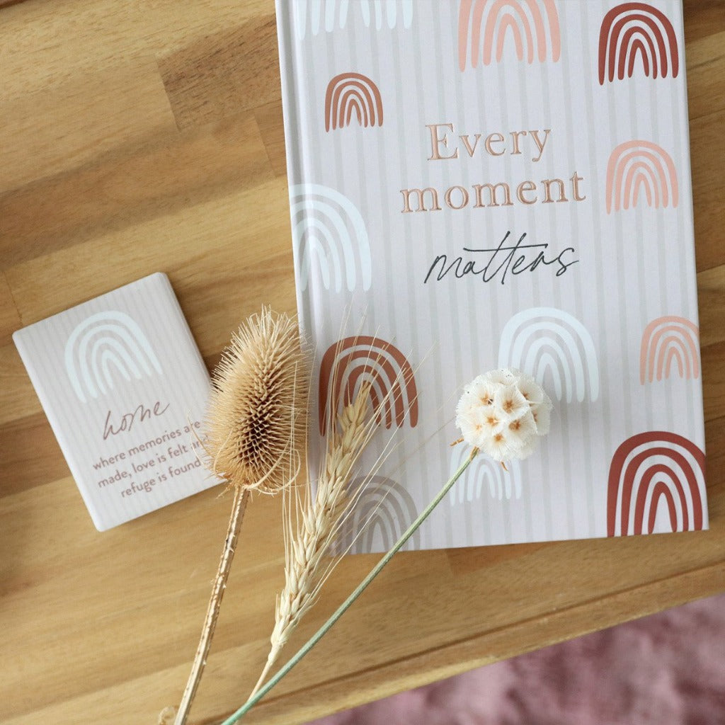 Our Byron Bliss Journal is a fun gift idea and the perfect compact A5 size featuring lined pages and gold foiled detail on cover. Byron Bliss is a fun and playful take on a traditional rustic and boho vibe.| Bliss Gifts &amp; Homewares | Unit 8, 259 Princes Hwy Ulladulla | South Coast NSW | Online Retail Gift &amp; Homeware Shopping | 0427795959, 44541523