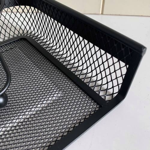 Classica | MESH Napkin Holder | Black | 18.5 x 16 x 7.5cm| Bliss Gifts &amp; Homewares | Unit 8, 259 Princes Hwy Ulladulla | South Coast NSW | Online Retail Gift &amp; Homeware Shopping | 0427795959, 44541523